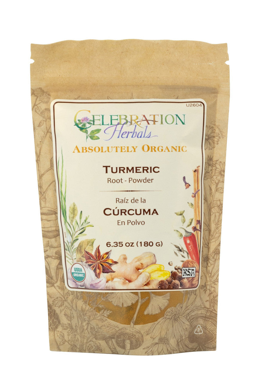 Celebration Herbals Organic Turmeric Root Powder – 180 g