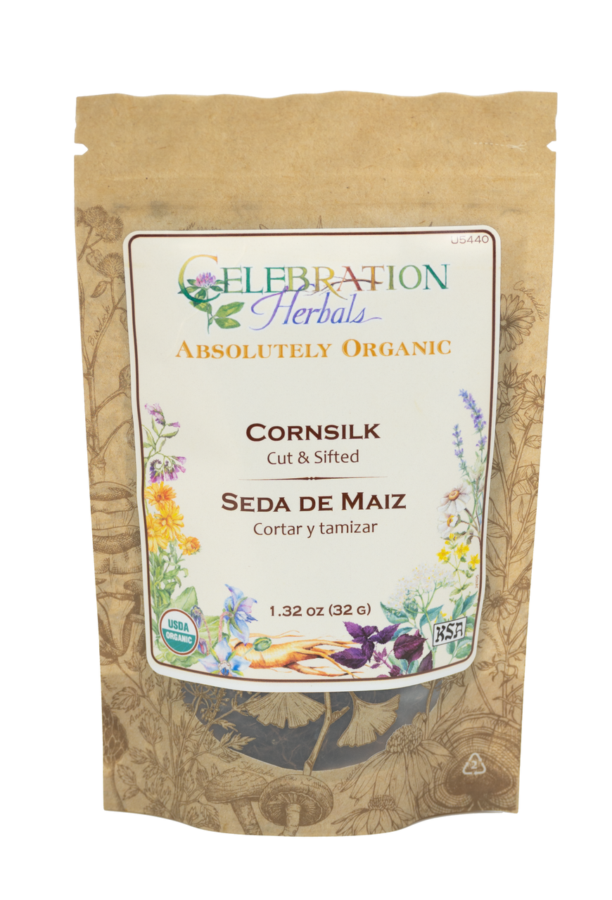 Celebration Herbals Organic Corn Silk Cut & Sifted – 32 g