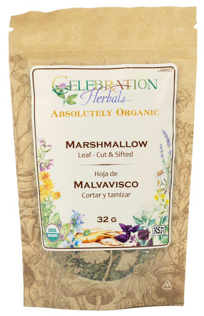 Celebration Herbals Organic Marshmallow Leaf Cut & Sifted – 32 g