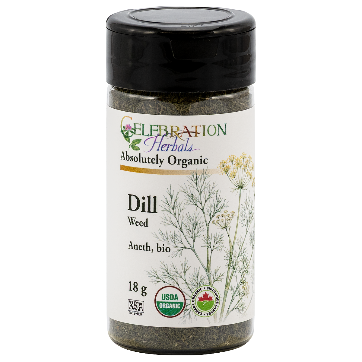 Celebration Herbals Organic Dill Weed – 18 g