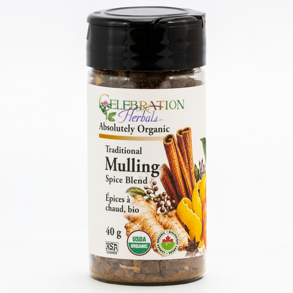 Celebration Herbals Organic Traditional Mulling Spice Blend – 40 g