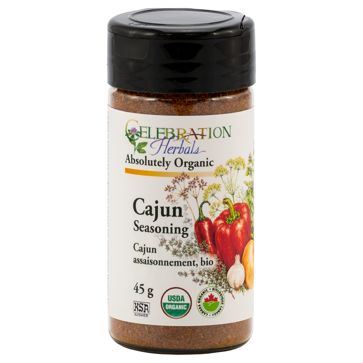Celebration Herbals Organic Cajun Seasoning – 45 g