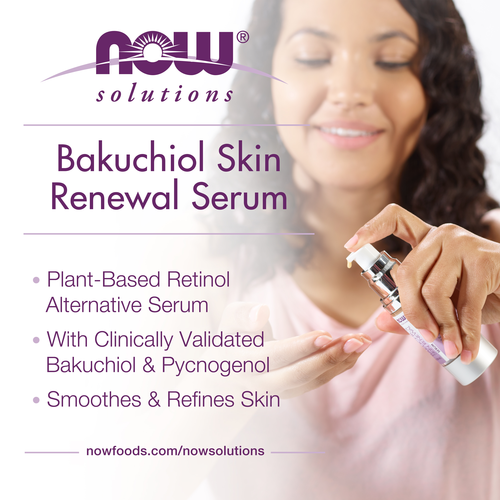 NOW Solutions Bakuchiol Serum 1 fl oz