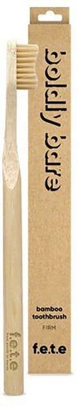 F.E.T.E. Adult Bamboo Toothbrush — Boldly Bare, Firm