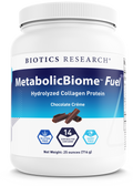 MetabolicBiome™ Fuel HydrolyzedChocolate Collagen Protein by Biotics Research - 25 oz