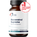 Designs for Health Resveratrol Supreme 60 capsules front label