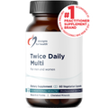 Designs for Health Twice Daily Multi 60 capsules front label