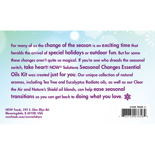 Now Essential Oils Seasonal Changes Balancing Oils Kit