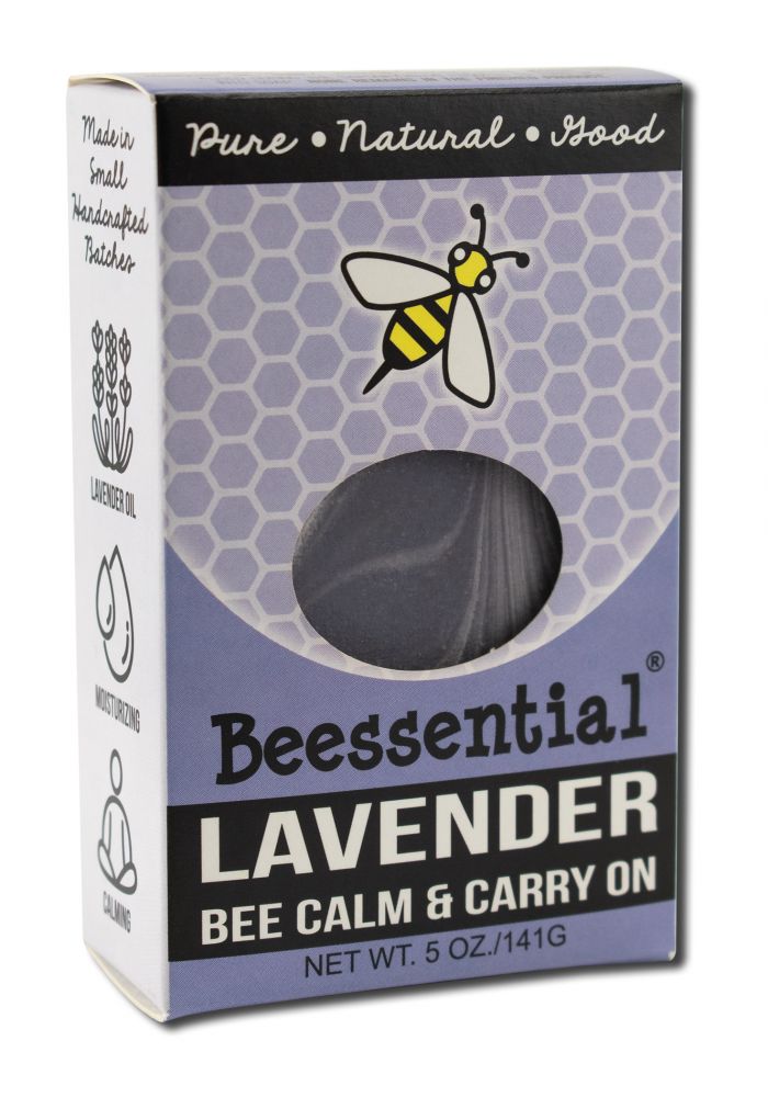 Beessential Lavender & Honey Bar Soap, 5 oz