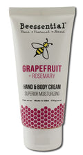 Beessential Grapefruit Rosemary Hand & Body Cream, 6 oz