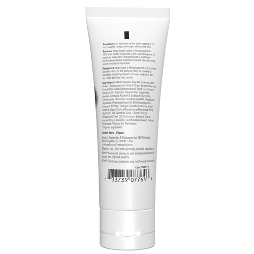NOW Solutions Shea Butter Lotion 4 oz