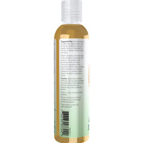 Now Solutions Sesame Seed Oil Organic 8 oz