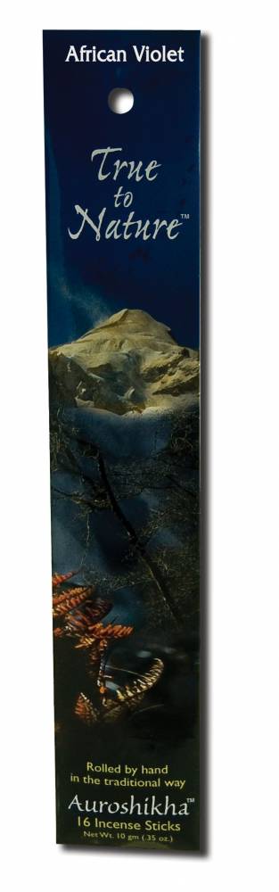Auroshikha True To Nature Incense African Violet – 10 g