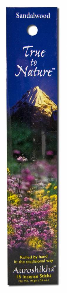 Auroshikha True To Nature Incense Sandalwood (Indra Sandal) – 10 g