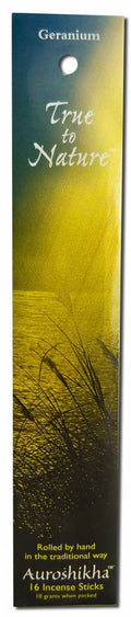 Auroshikha True To Nature Incense Joie du Soleil (Geranium) – 10 g