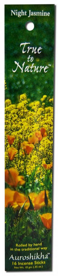 Auroshikha True To Nature Incense Night Blooming Jasmine – 10 g