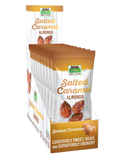 NOW Foods Almonds, Salted Caramel - 10 - 1.25 oz. (35g) Packets front package image