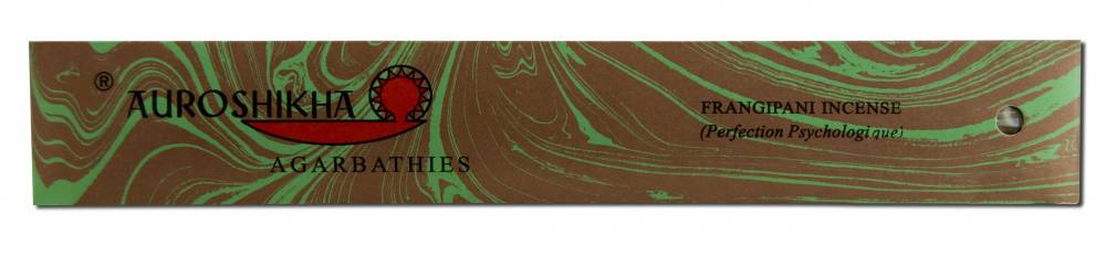 Auroshikha Classic Marble Incense Frangipani – 10 g