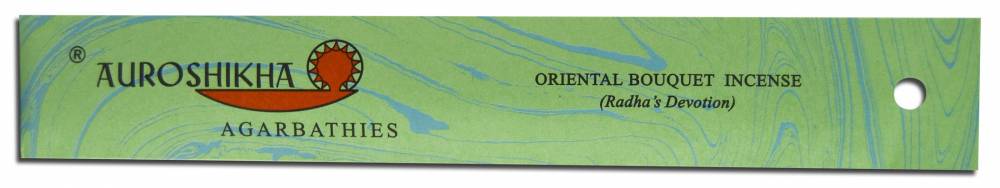Auroshikha Classic Marble Incense Oriental Bouquet – 10 g