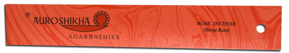 Auroshikha Classic Marble Incense Rose – 10 g