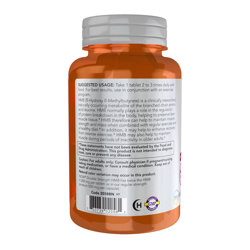 NOW Sports HMB 1000 mg 90 Tablets