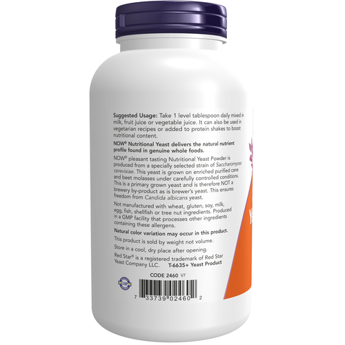 NOW Foods Nutritional Yeast Powder 10 oz