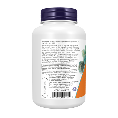 NOW Foods Bone Strength 120 Capsules