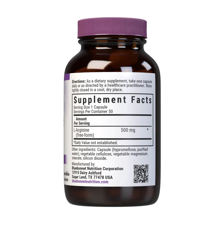 L-ARGININE 500 mg 50 VCAPS