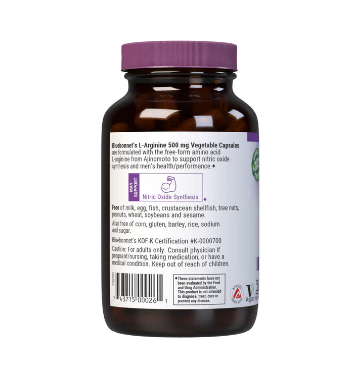 L-ARGININE 500 mg 100 VCAPS