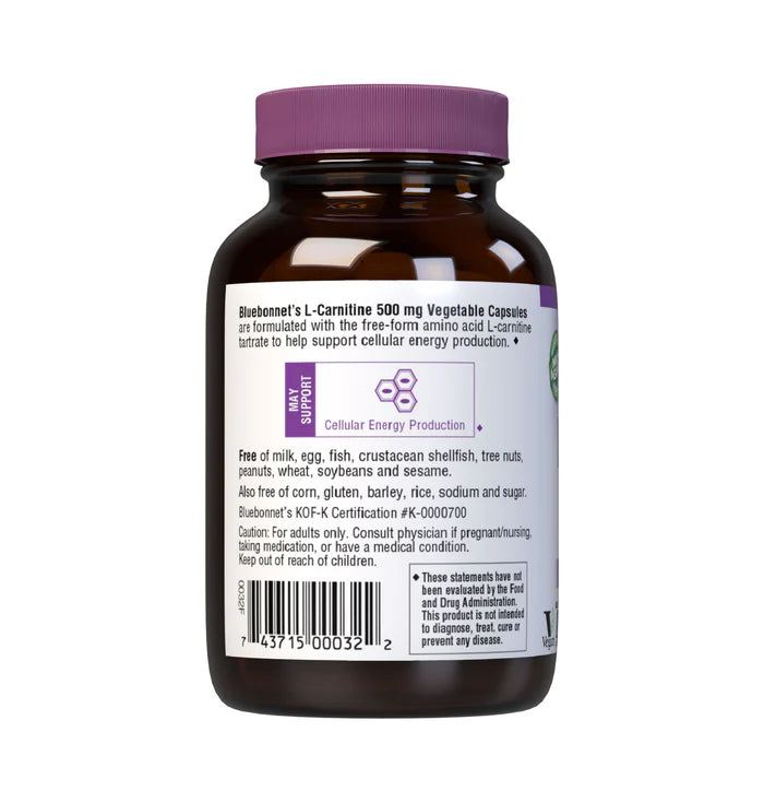 L-CARNITINE 500 mg 30 VCAPS