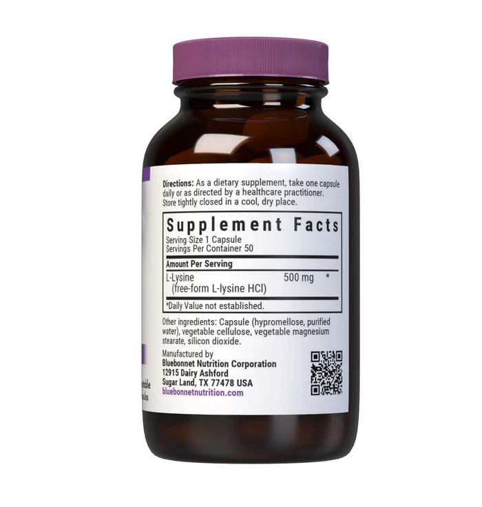 L-LYSINE 500 mg 50 VCAPS
