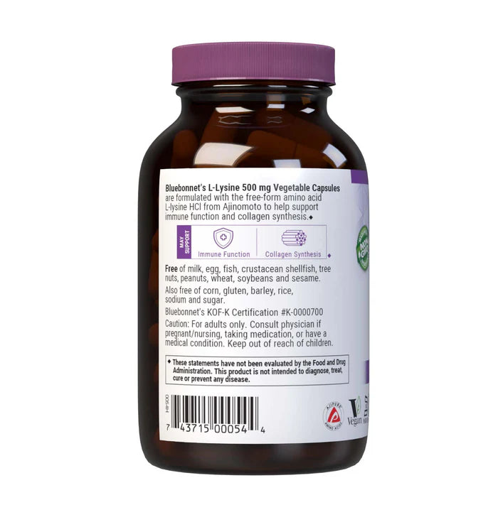 L-LYSINE 500 mg 100 VCAPS