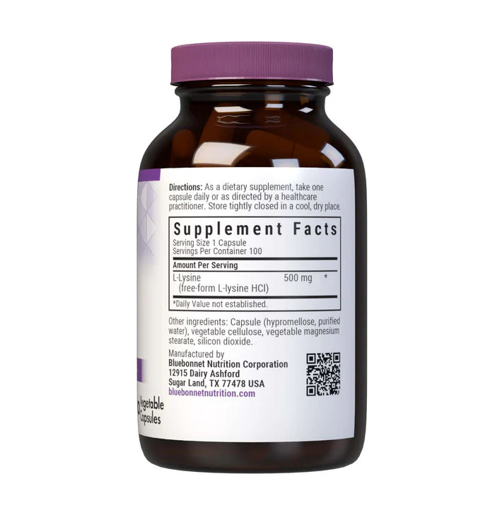 L-LYSINE 500 mg 100 VCAPS