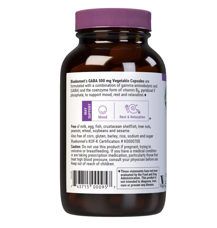 GABA 500 MG 60 VCAPS
