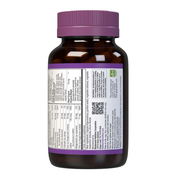 MAXI ONE WHOLE FOOD-BASED MULTIPLE With Iron 60 VCAPS