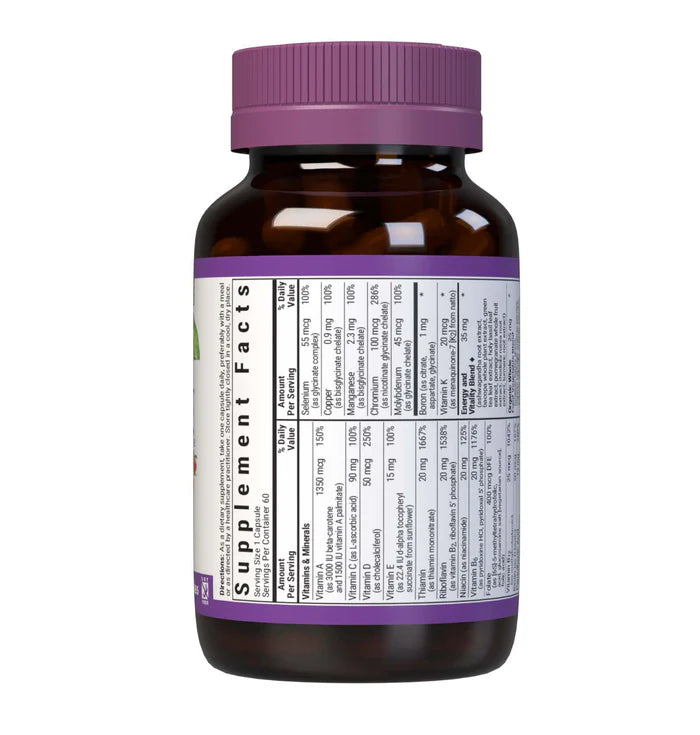 MAXI ONE WHOLE FOOD-BASED MULTIPLE With Iron 60 VCAPS