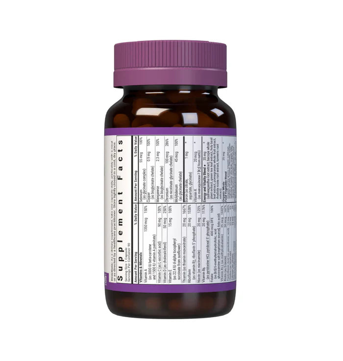 MAXI ONE WHOLE FOOD-BASED MULTIPLE With Iron 90 VCAPS