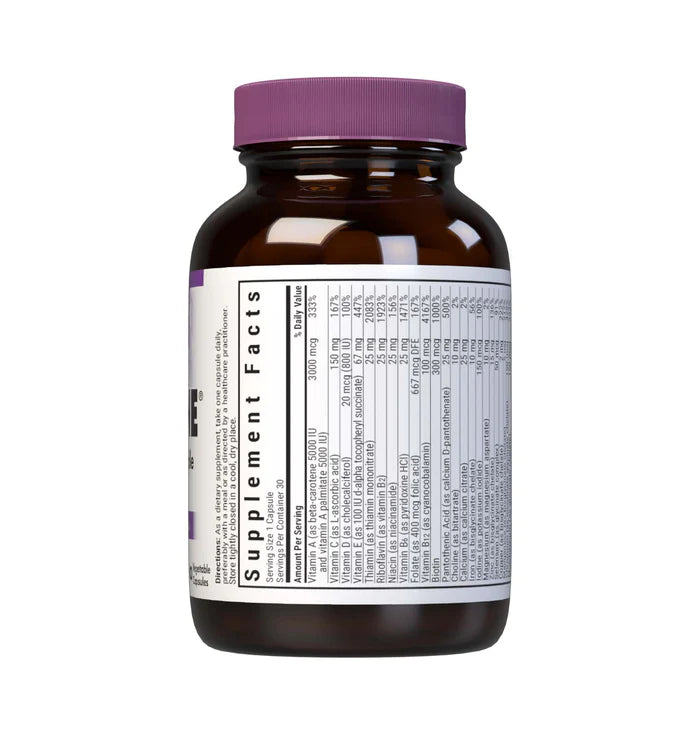 Bluebonnet Vitamins Multi ONE 30 VCAPS