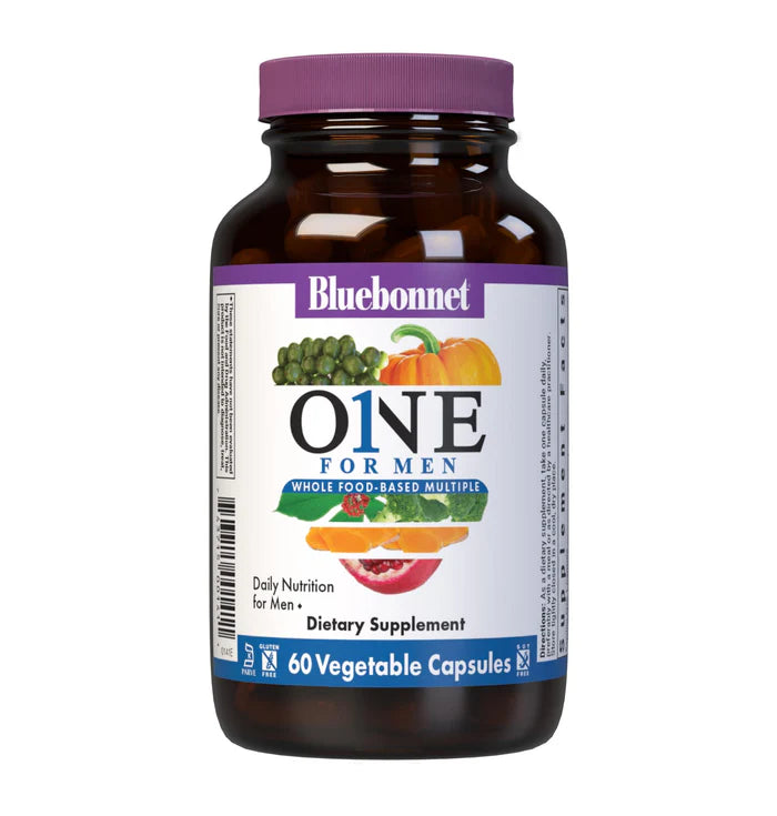 ONE FOR MEN WHOLE FOOD-BASED MULTIPLE 60 VCAPS