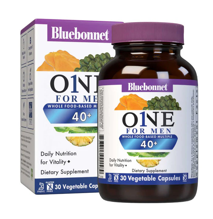 MENS' ONE 40+ WHOLE FOOD-BASED MULTIPLE 30 VCAPS