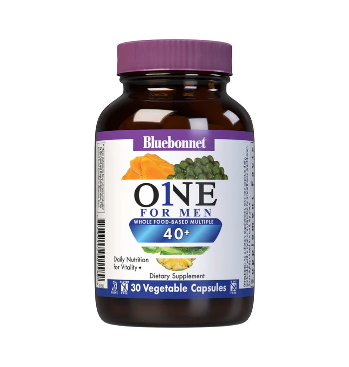 MENS' ONE 40+ WHOLE FOOD-BASED MULTIPLE 30 VCAPS