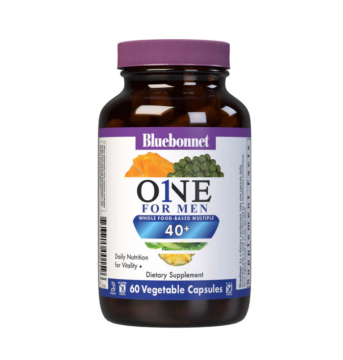 MENS' ONE 40+ WHOLE FOOD-BASED MULTIPLE 60 VCAPS