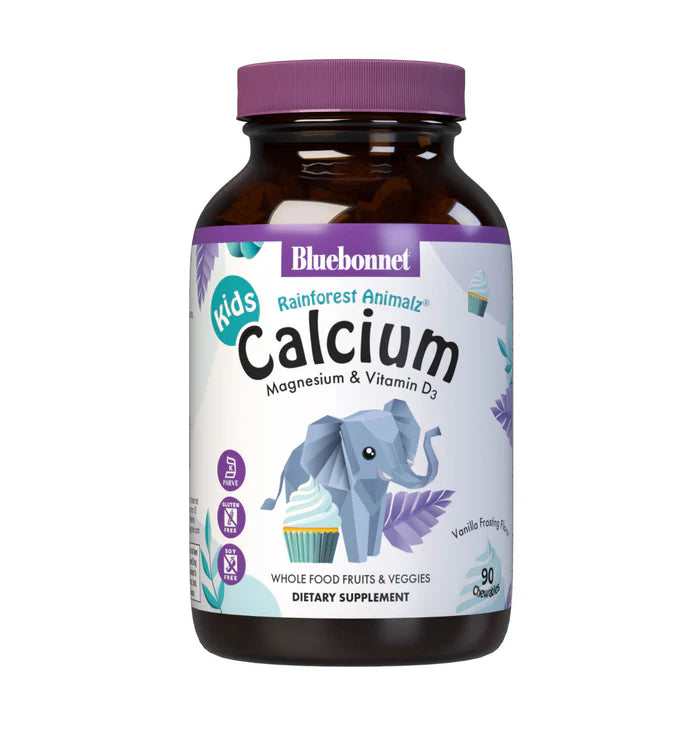 RAINFOREST ANIMALZ CALCIUM MAGNESIUM & VITAMIN D3 90 Count