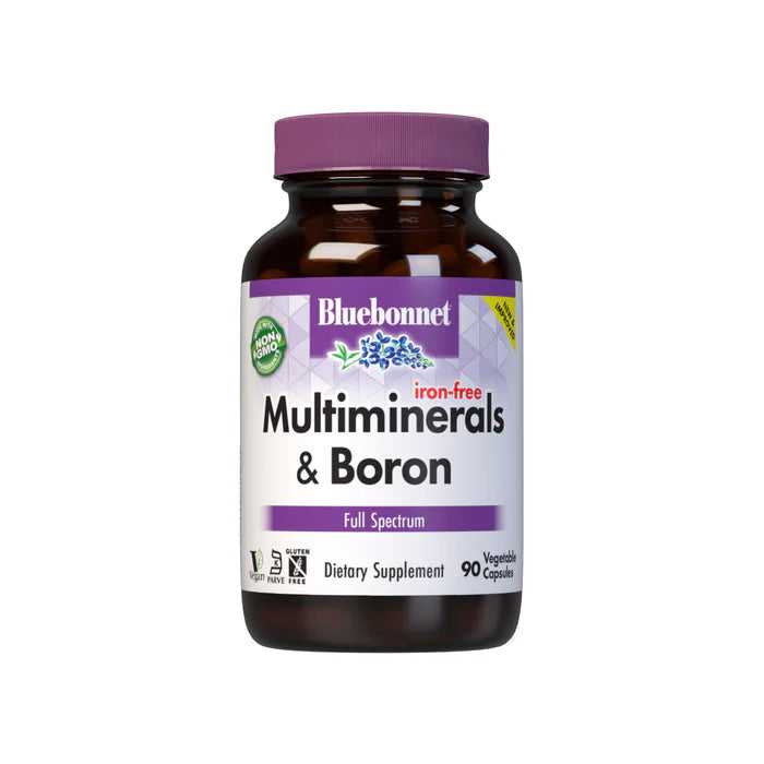 IRON-FREE MULTIMINERALS & BORON 90 VCAPS