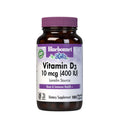 Bluebonnet Vitamin D3 400 IU – 180 Vegetable Capsules