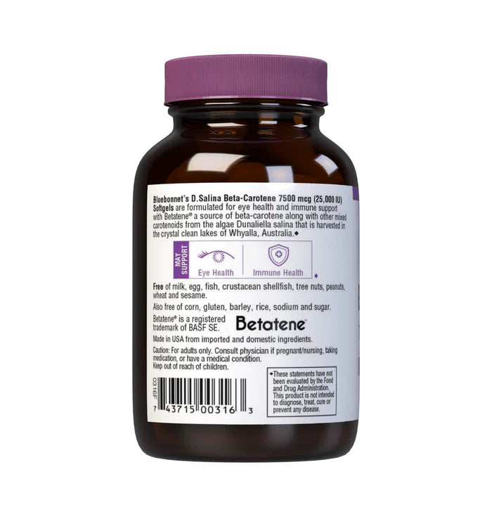 D. SALINA BETA-CAROTENE 25,000 IU 90 Softgels