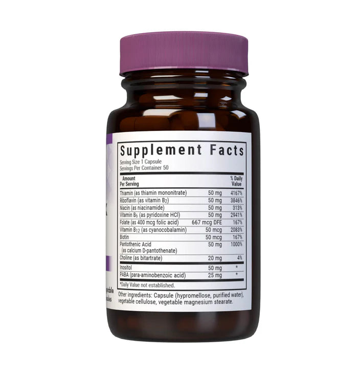 Bluebonnet Vitamins B-Complex 50 50 VCaps