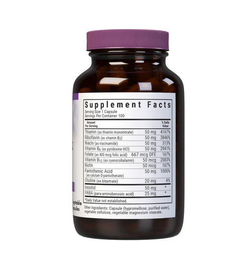 Bluebonnet Vitamins B-Complex 50 100 VCaps