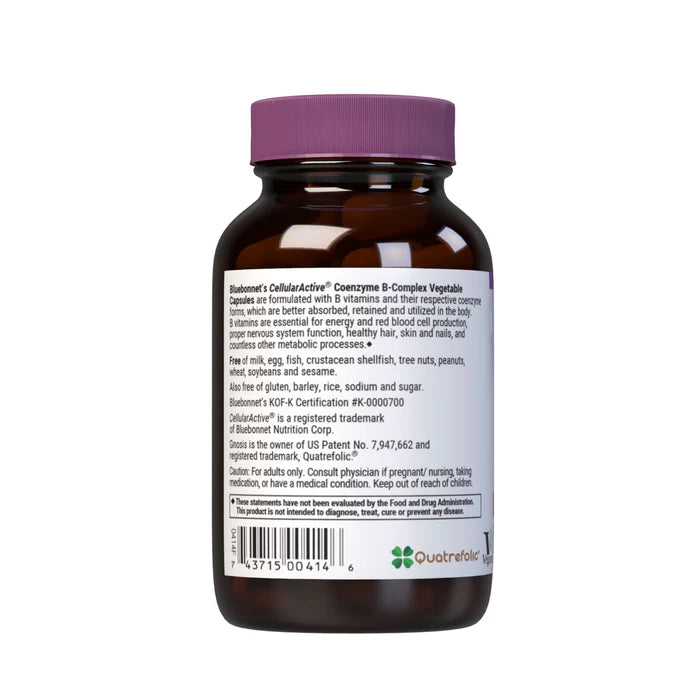 CELLULAR ACTIVE COENZYME B-COMPLEX 50 VCAPS