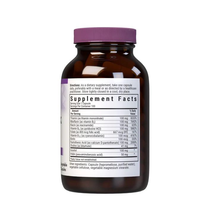 Bluebonnet Vitamins B-Complex 100 100 VCaps